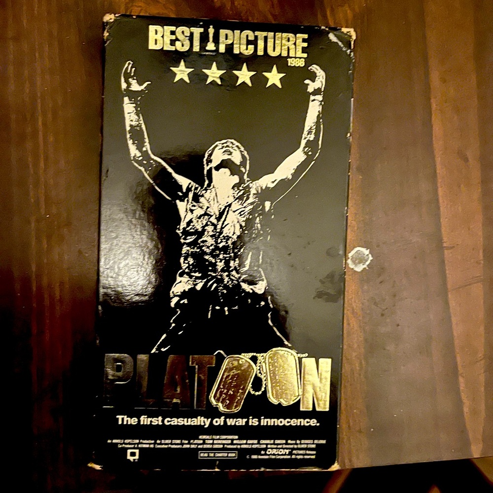 Original VHS Platoon